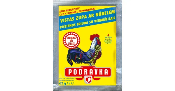 Podravka kanasupp nuudlitega 62 g
