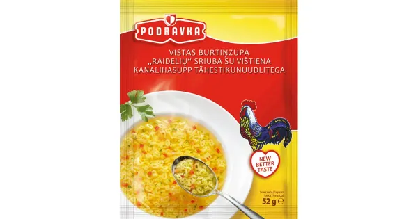 Podravka tähestikusupp nuudlitega 52 g