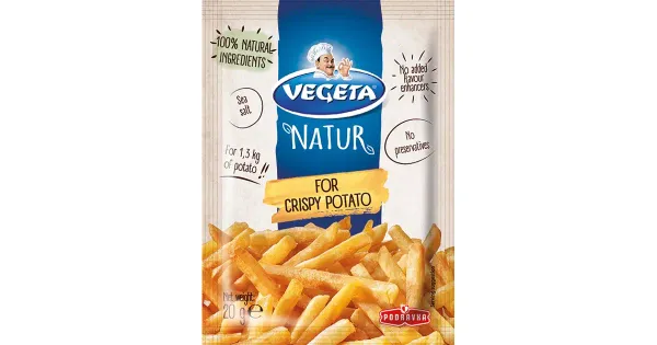 Podravka Vegeta Natur maitseaine krõbedale kartulile 20 g