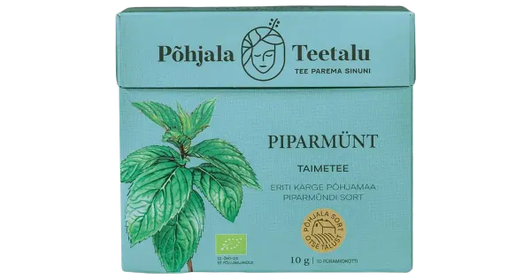 Põhjala Teetalu taimetee Piparmünt 10x1,0g