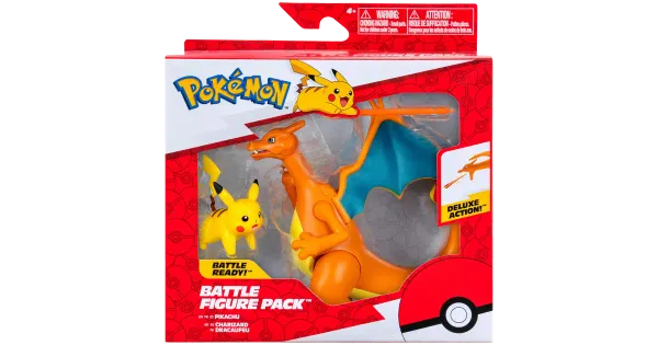 POKEMON FIGUURID CHARIZARD JA PIKACHU