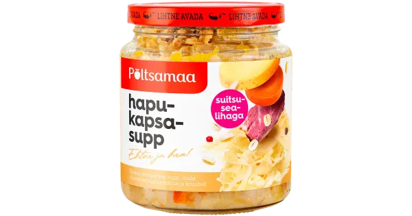 Põltsamaa hapukapsasupp 530g