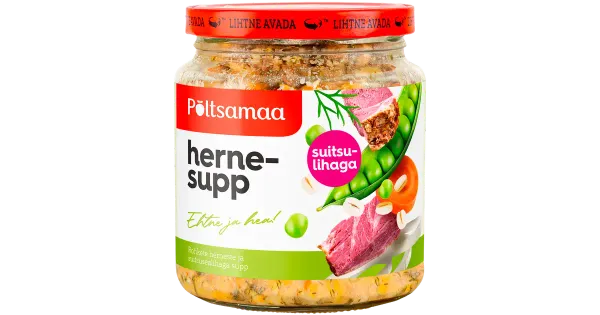 Põltsamaa hernesupp suitsulihaga 530g