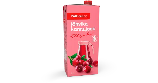 Põltsamaa jõhvika kannujook 1L