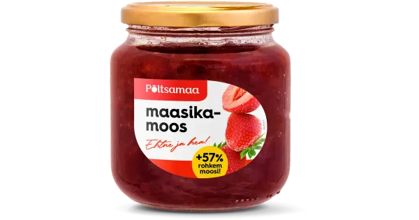 Põltsamaa maasikamoos 600g