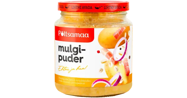 Põltsamaa mulgipuder suitsupeekoniga 530 g