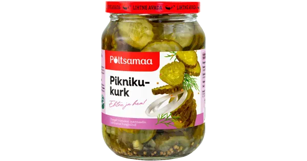 Põltsamaa piknikukurk (viil) 680g