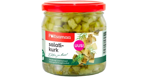 Põltsamaa salatikurk 616/ 380g