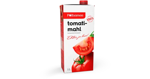 Põltsamaa tomatimahl 100% 1L