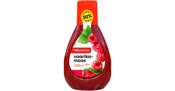 Põltsamaa vaarikamoos pudelis 390g