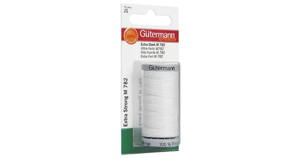 Polüesterniit 100m valge Gütermann