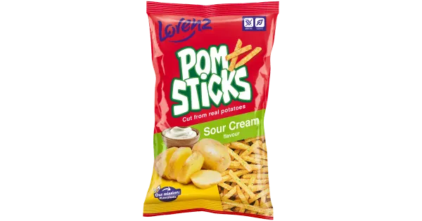 Pomsticks kartulisnäkid hapukoorega