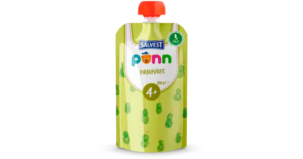 Ökoloogiline pirnipüree PÕNN 100g 4+ MAHE, EE-ÖKO-03