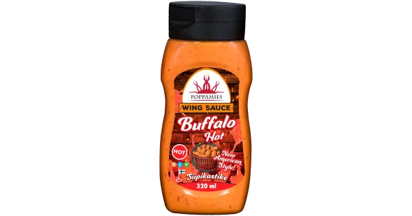 Poppamies buffalo kaste kanatiibadele, tuline 320 ml
