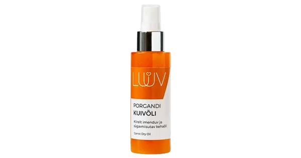 Porgandi kuivõli Luuv aaloega 150ml