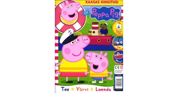 Põrsas peppa. Tegelusvihik
