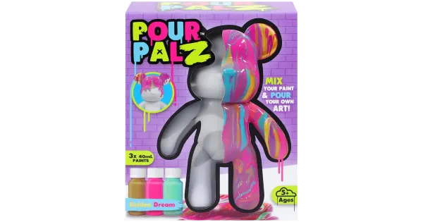 Pour Palz DIY värvitav karu-Berry Blast