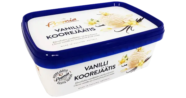 Premia Vanilli Koorejäätis 480g / 1l
