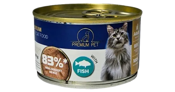 Premium Pet pasteet kassidele kalaga 100g