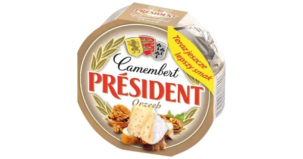 President Camembert juust pähklitega, 120 g