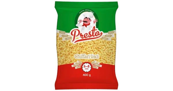 Presto makaron chiffari lisci nr.183 400g