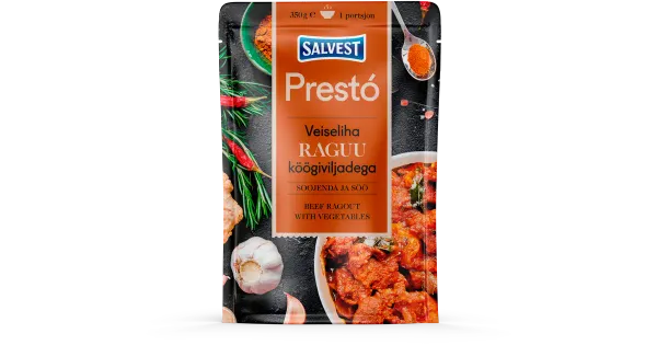 Presto veiseliha raguu köögiviljadega 350 g