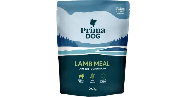 Primadog lambaliha eine koertele 260g