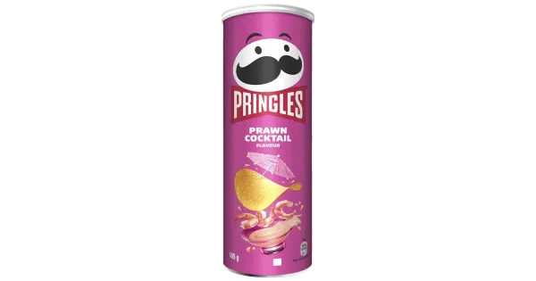 Pringles kartulikrõpsud krevetimaitselised kartulilaastud 165g
