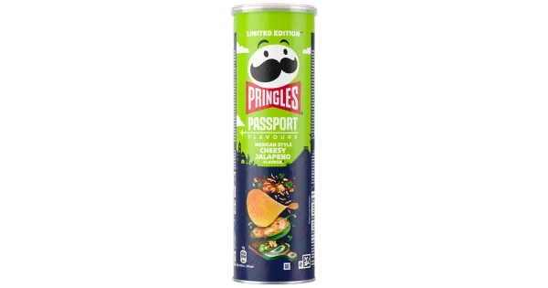 Pringles kartulikrõpsud Mexican Style Cheesy Jalapeno 165g