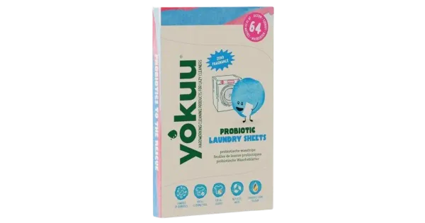 Probiootilised pesulehed Yokuu lõhnatu kuni 64 pesukorda