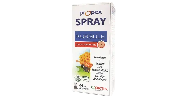 Propex taruvaigu ekstraktiga spray kurgule, 24ml