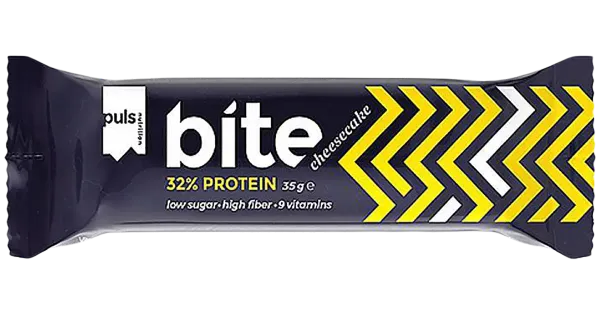 Proteiinibatoon Bite juustukoogi 35 g