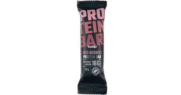 Proteiinibatoon punaste marjadega 50 g