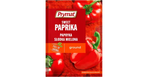 Prymat jahvatatud magus paprika 20g