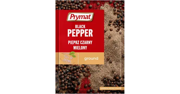 Prymat jahvatatud must pipar 30g