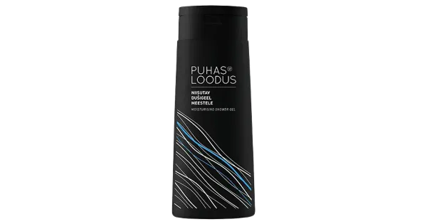 Puhas Loodus dušigeel niisutav jõhvika meestele 250ml