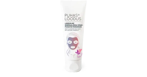 Puhas Loodus mudamask puhastav 75ml
