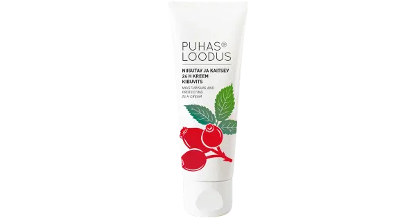 Puhas Loodus näokreem kibuvits 75ml 24h