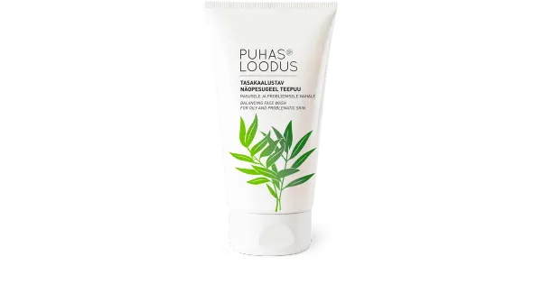 Puhas Loodus näopesugeel teepuu 150ml
