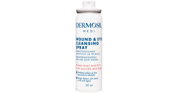 Puhastussprei haavale ja silmale Dermosil 50ml