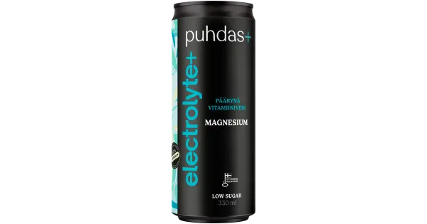 PUHDAS+ Electrolyte+ Vitamiinivesi Pirn 330 ml