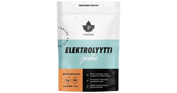 PUHDISTAMO ELEKTROLÜÜDI PULBER MANGO-APELSINI 240G