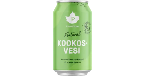 Puhdistamo kookosvesi 310ml