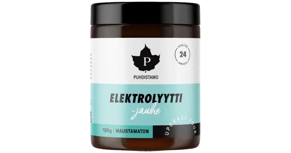 Puhdistamo maitsestamata elektrolüüdipulber 120 g
