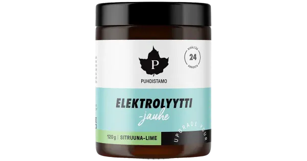 Puhdistamo sidruni-laimi maitseline elektrolüüt, 120 g