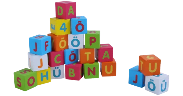 Puidust eesti täheklotsid 3,5 cm Gerardo's Toys