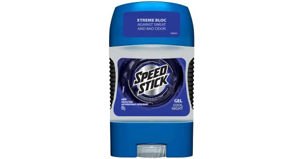 Pulkdeodorant Speed Stick Coolnight Gel 85g