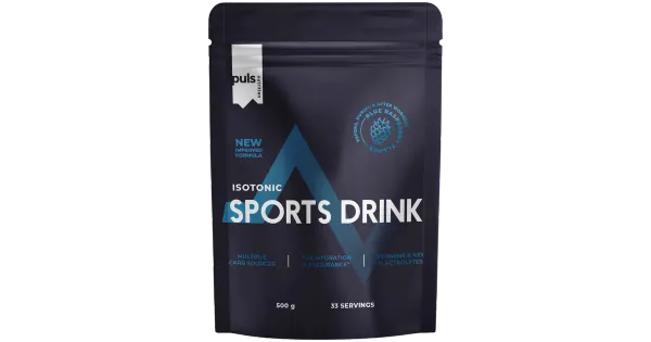 Puls Isotonic spordijoogipulber, Sinine vaarikas, 500 g