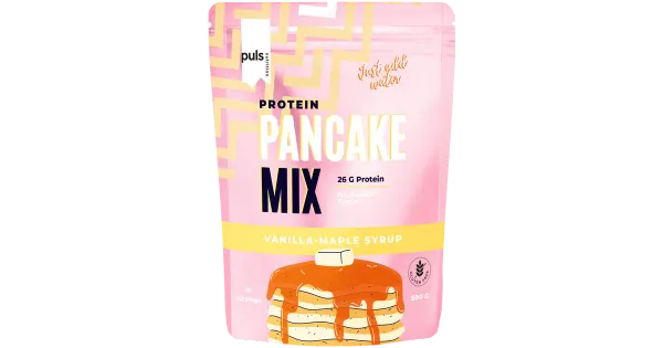 Pulsi pannkoogisegu 500g vanilje-vahtrasiirup