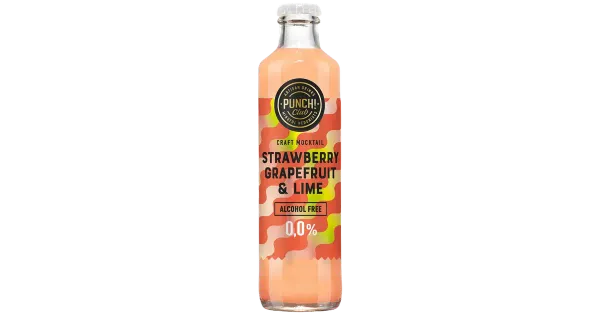 Punch club! maasika-greibi 250ml